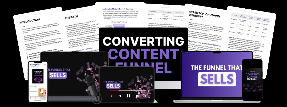 Converting Content Funnel System - 3x More Leads